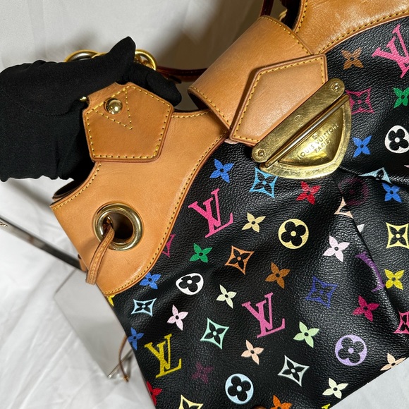 Louis Vuitton multi Ursula tote bag noir black - Picture 3 of 10